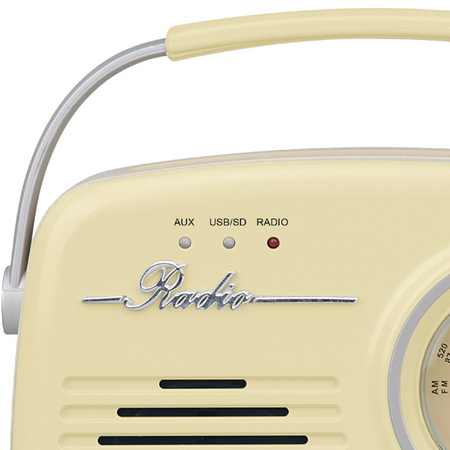 Radio Eltra Luiza waniliowa