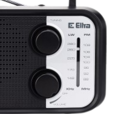 Radio Przenośne Eltra Dana Czarny
