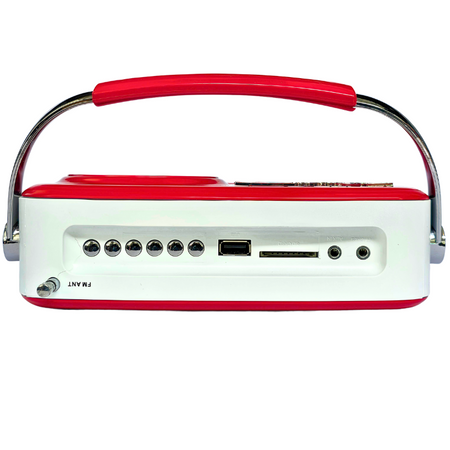 Radio Sieciowo-Bateryjne Akai APR-11R Retro