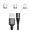 Kabel Savio Magnet Usb-Usb Typ C Micro (1153939)