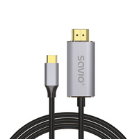 Kabel Savio Usb-C Hdmi V2.0B 2M Miedź (1153949)