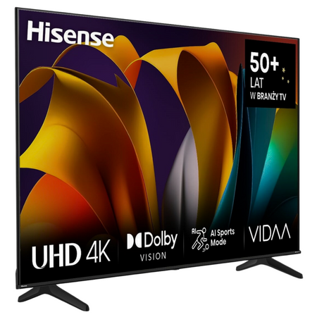 Telewizor LED Hisense 65A6N 65'' 4K HDMI 2.1 Smart TV USB WiFi Bluetooth