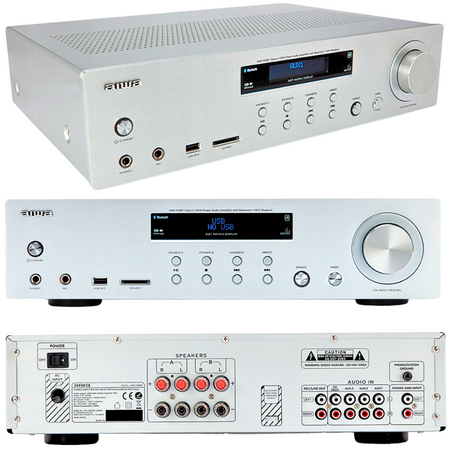 Wzmacniacz amplituner Aiwa AMU-120BT/SL + pilot