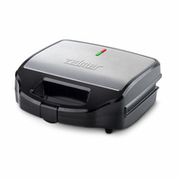 MOCNY OPIEKACZ SANDWICH GRILL GOFROWNICA PANINI TOSTER ZELMER 900W