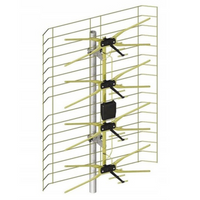 Antena zewnętrzna LBWZM DVB-T siatkowa Libox VHF/UHF 55DB złota