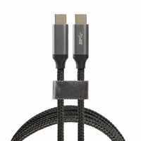 Kabel USB-C do USB-C 3.0 Montis 1M 5GB/S Nylonowy oplot