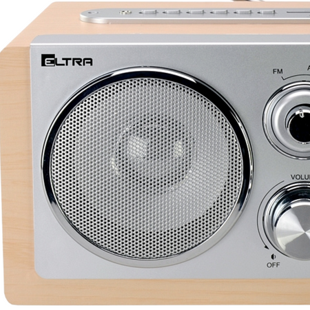 Radio Eltra Bażant drewno jasny buk