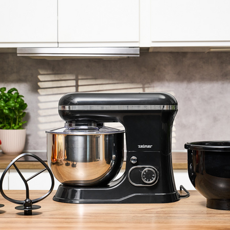 ROBOT PLANETARNY ZELMER ZKR1355 1200W 2 MISY SMART MIX 6 PRĘDKOŚCI