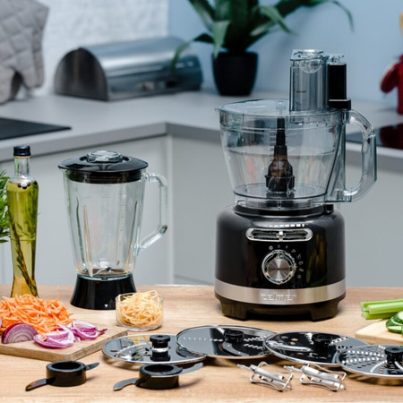 ROBOT KUCHENNY ZELMER ZFP9000B 2000W 3L BLENDER 1,75L AKCESORIA 6 TRYBÓW