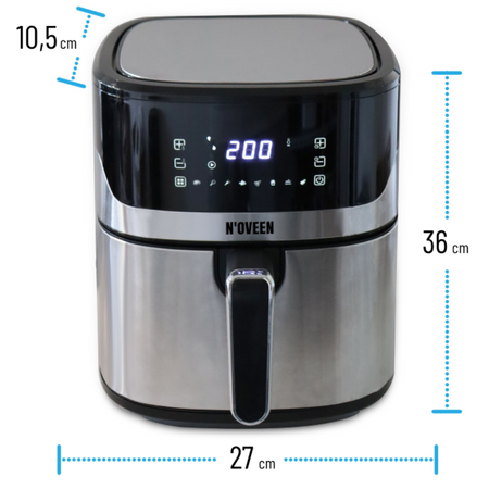 Frytkownica beztłuszczowa Air Fryer Noveen AF550