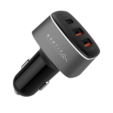 Ładowarka samochodowa USB Montis MT125 56W