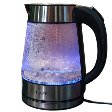 Czajnik Lafe Essential Glass 1,7L
