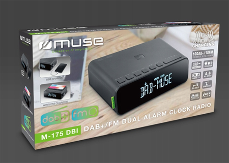 Radiobudzik Muse DAB+ M 175 DBI