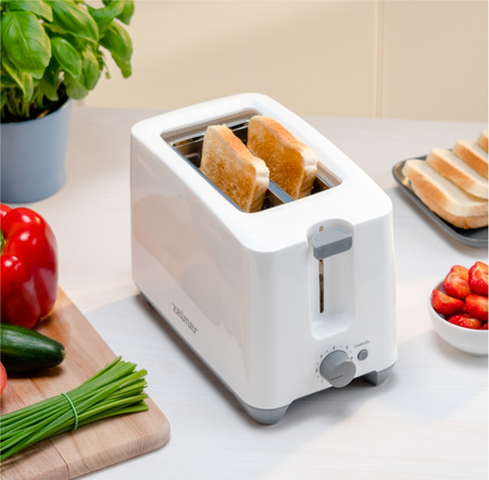 MOCNY TOSTER 2 KROMKI GRZANKI ZELMER ZTS7386 750W 7 POZIOMÓW OPIEKANIA