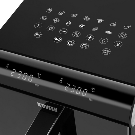 Frytkownica beztłuszczowa Air Fryer AF5050 Noveen 2x5,5L