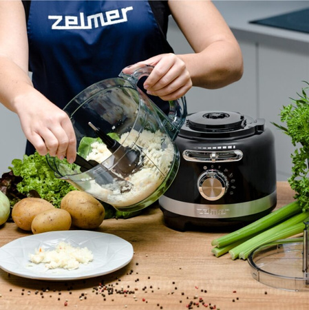 ROBOT KUCHENNY ZELMER ZFP9000B 2000W 3L BLENDER 1,75L AKCESORIA 6 TRYBÓW