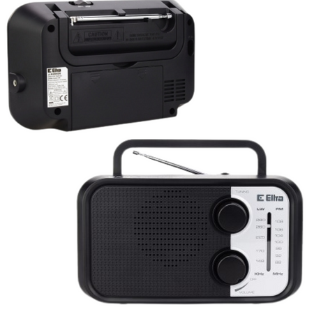 Radio Przenośne Eltra Dana Czarny