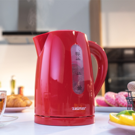 Czajnik ZCK7616R Zelmer Czerwony