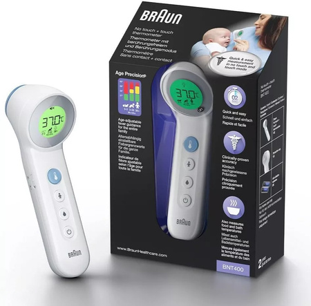 Termometr bezdotykowy Braun BNT400