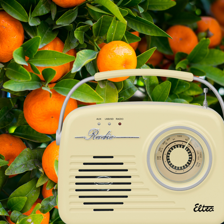 Radio Eltra Luiza waniliowa