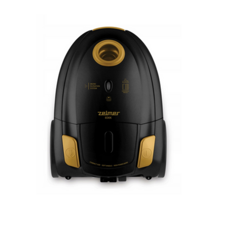 ODKURZACZ TRADYCYJNY WORKOWY ZELMER ZVC250 EDEK 800W 2,5L CZARNO ZŁOTY