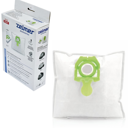 WORKI DO ODKURZACZA ZELMER ZVCA222B 4 SZT + FILTR SAFBAG EPA E10