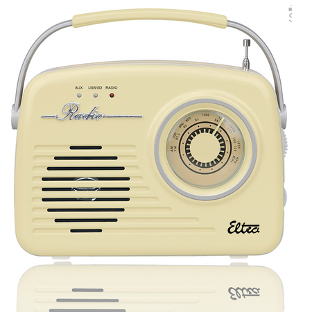 Radio Eltra Luiza waniliowa