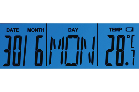 Zegar Blaupunkt CL02WH budzik, termometr