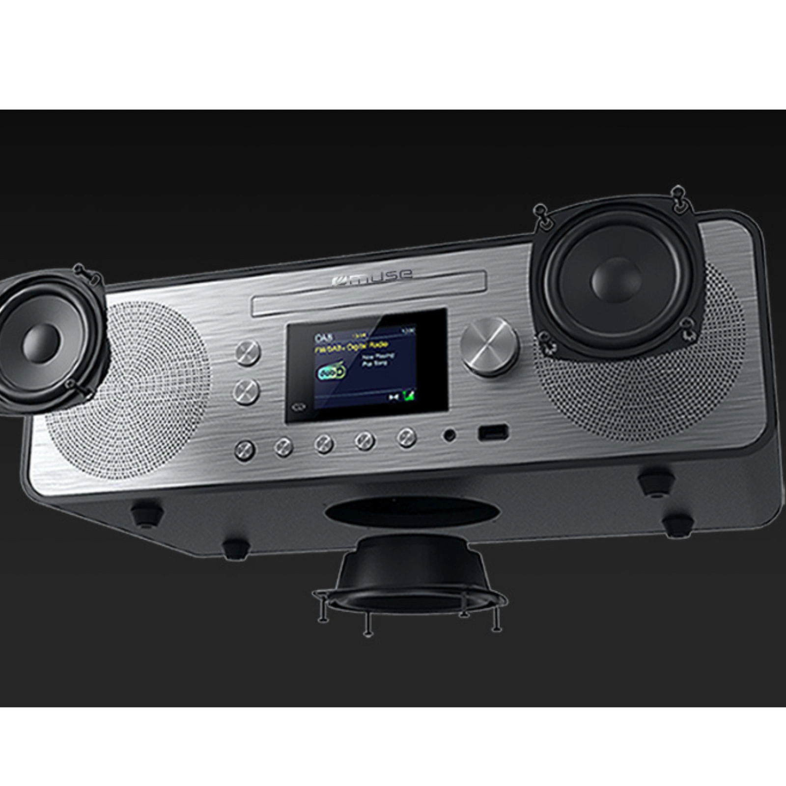 Muse M-885 DBT - widok z tyłu