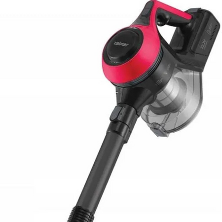 ODKURZACZ PIONOWY ZELMER ZSVC511DF 22,2V 40MIN LED CYKLON CZERNO-CZERWONY