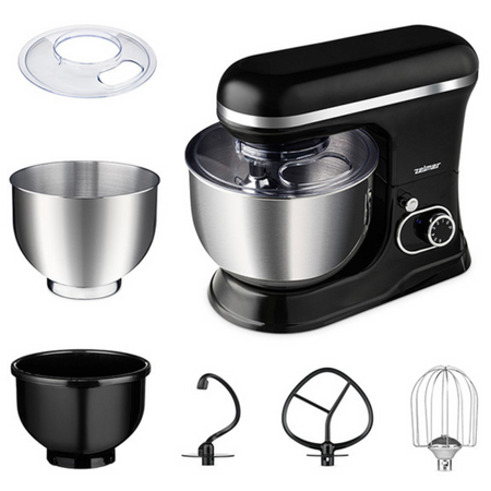 ROBOT PLANETARNY ZELMER ZKR1355 1200W 2 MISY SMART MIX 6 PRĘDKOŚCI