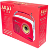 Radio Sieciowo-Bateryjne Akai APR-11R Retro