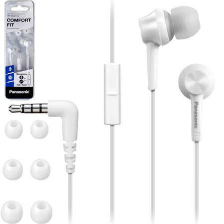 Słuchawki douszne Panasonic RP-TCM115E-W