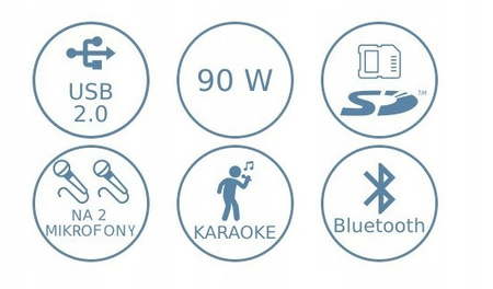 Wzmacniacz amplituner Akai AS110RA -320