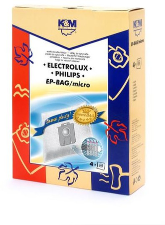 Worki flizelinowe do odkurzaczy K&M EP-BAG-micro