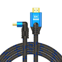 Kabel Savio Hdmi V2.1 Kąt 5M Miedź (1153932)
