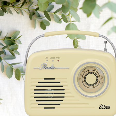 Radio Eltra Luiza waniliowa