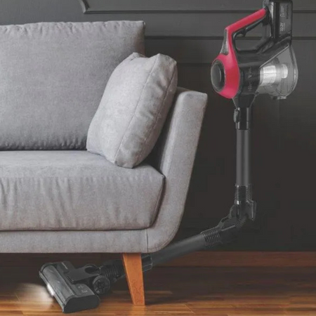 ODKURZACZ PIONOWY ZELMER ZSVC511DF 22,2V 40MIN LED CYKLON CZERNO-CZERWONY