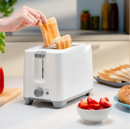 MOCNY TOSTER 2 KROMKI GRZANKI ZELMER ZTS7386 750W 7 POZIOMÓW OPIEKANIA