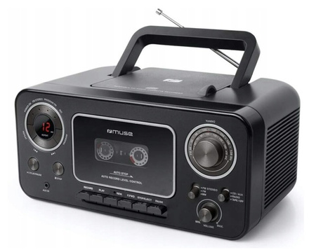 Radioodtwarzacz kasetowy Muse M-182 RDC