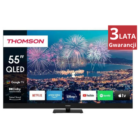 Telewizor QLED Thomson 55QG6C14 55” 4K Ultra HD Google TV